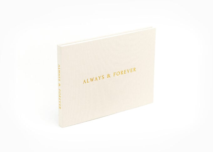 Wedding Video Book - Always & Forever