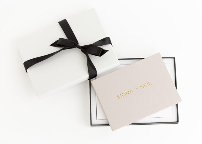 Gift Boxes for your wedding video books